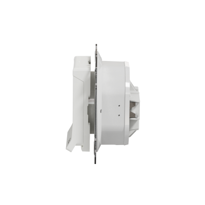 Sedna Design & Elements Gniazdo pojedyncze z uziemieniem z przesłonami zaciski bezgwintowe IP44 białe SDD211014 SCHNEIDER (SDD211014)